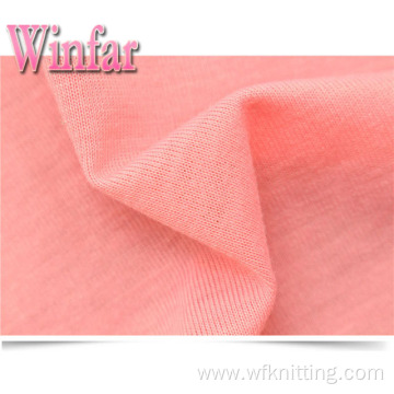 Single Jersey Polyester Spun Ring Spandex Fabric